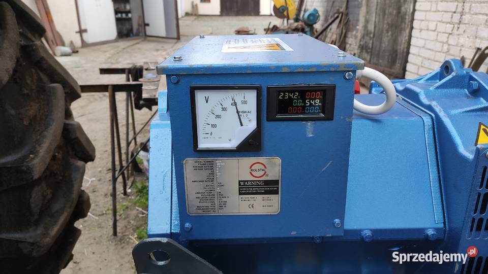 Agregat prądotwórczy 30kV 375kVa Rogoźno