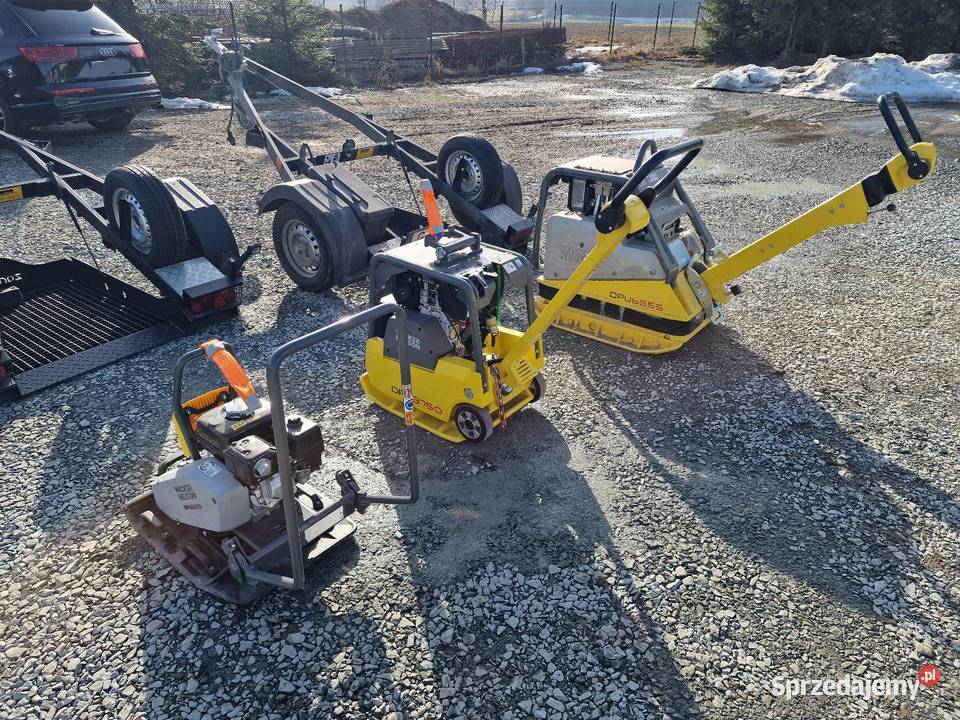 Wynajem zagęszczarki 500 Wacker DPU 6555 HECH z Tczew