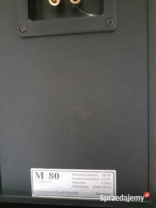 TEUFEL M300 kultowy zestaw kolumn do kina Pozostałe Owińska