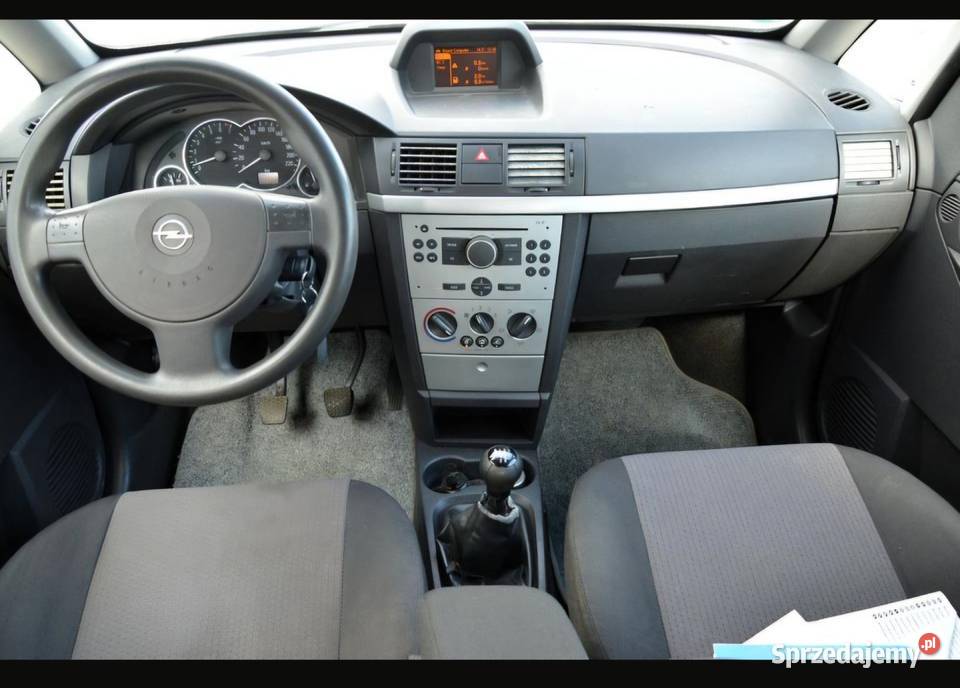 Opel Meriva 16 benzyna LPG 2005r sprowadzony z manualna kujawsko-pomorskie Białe Błota