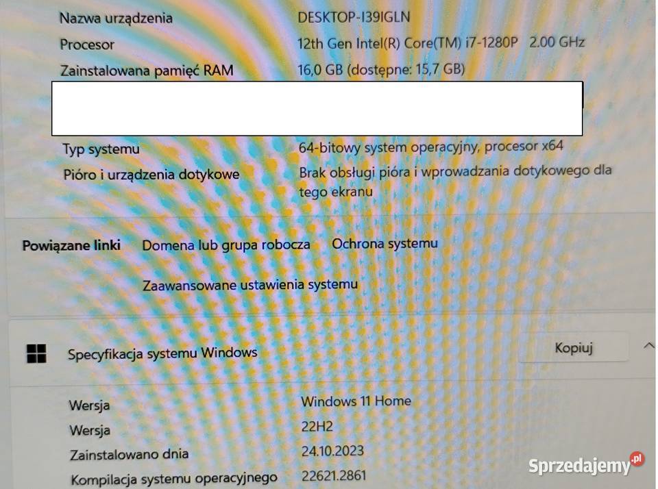 nowy Elegancki i wydajny MSI Prestige 15 i7 Intel Core i7 Płońsk