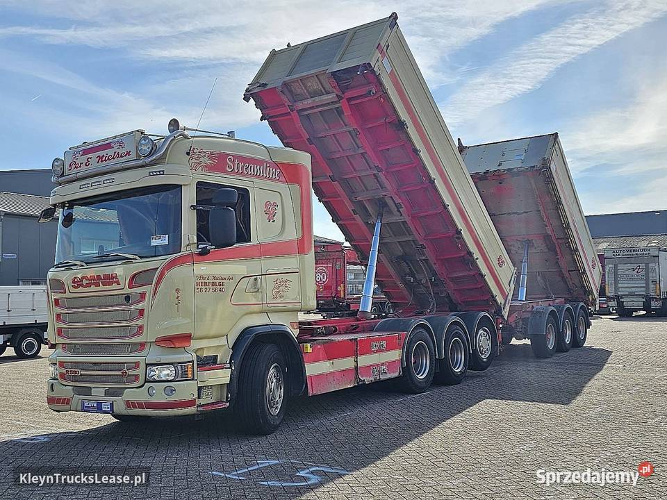 Scania R580 8X4 COMBI SPECIAL wywrotka 2016 pomorskie