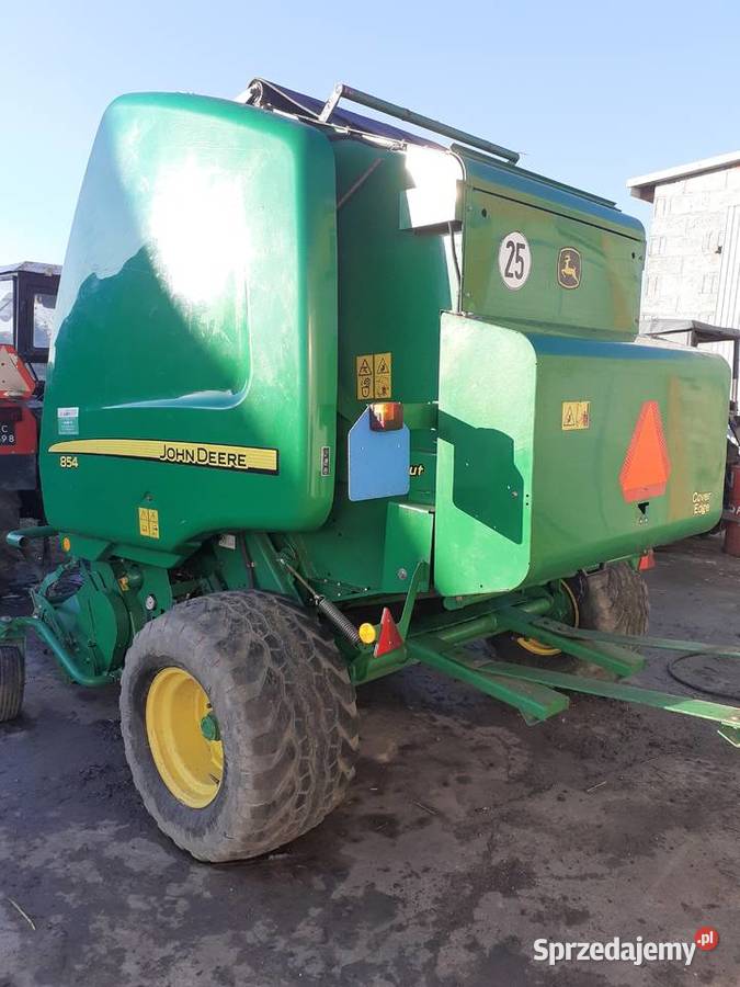 Prasa john deere 854 Rolujące (belujące) Gadów