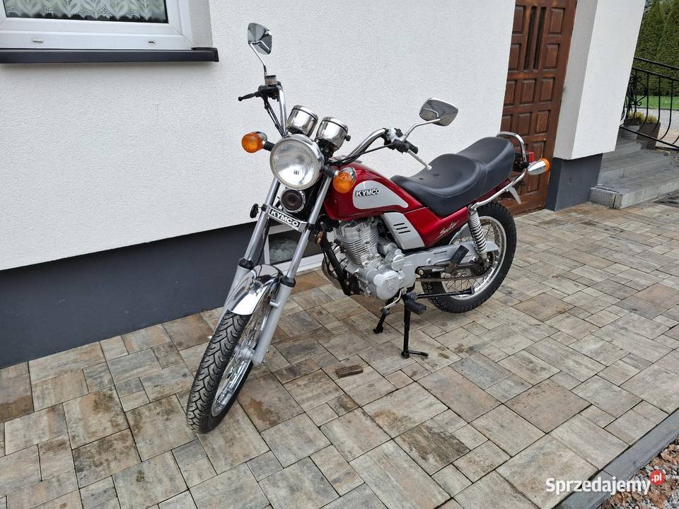 Kymco sector 125 kat B przebieg 25 metalic Chobrzany