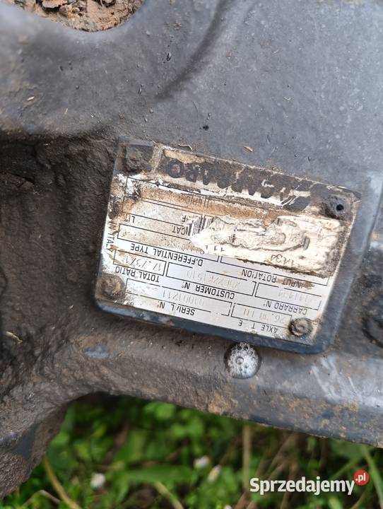 Most koparki Carraro 2638 LD KOMATSU Wągrowiec