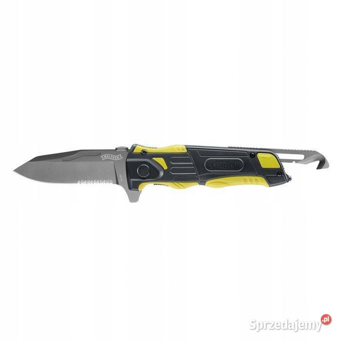 Nóż Walther Pro Rescue czarnożółty Kozienice