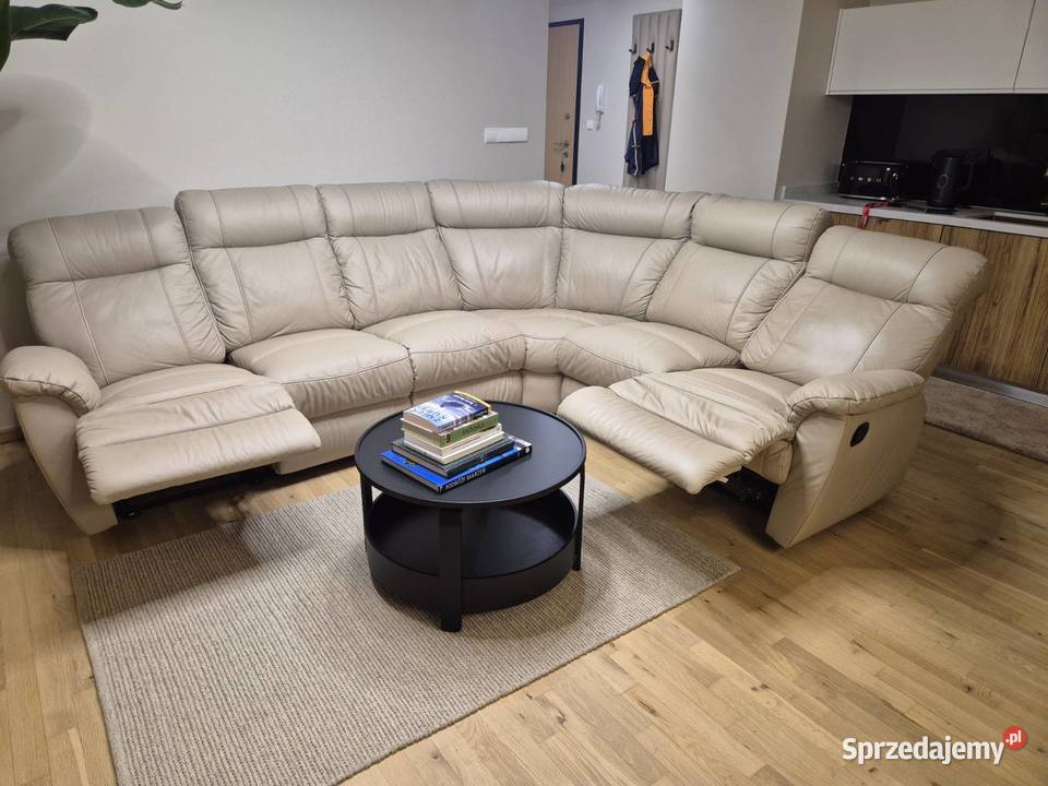 Narożnik i sofa Tania III skóra naturalna meble Warszawa