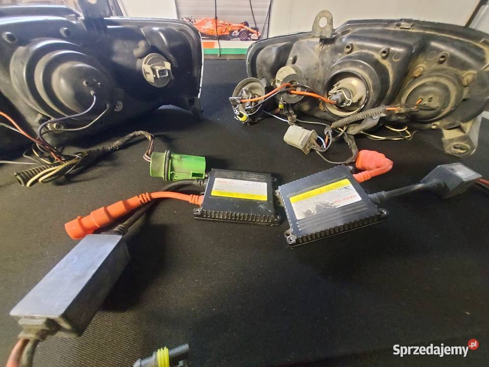 Lampy przod soczewki ringi hid escort mk7 Zabrze