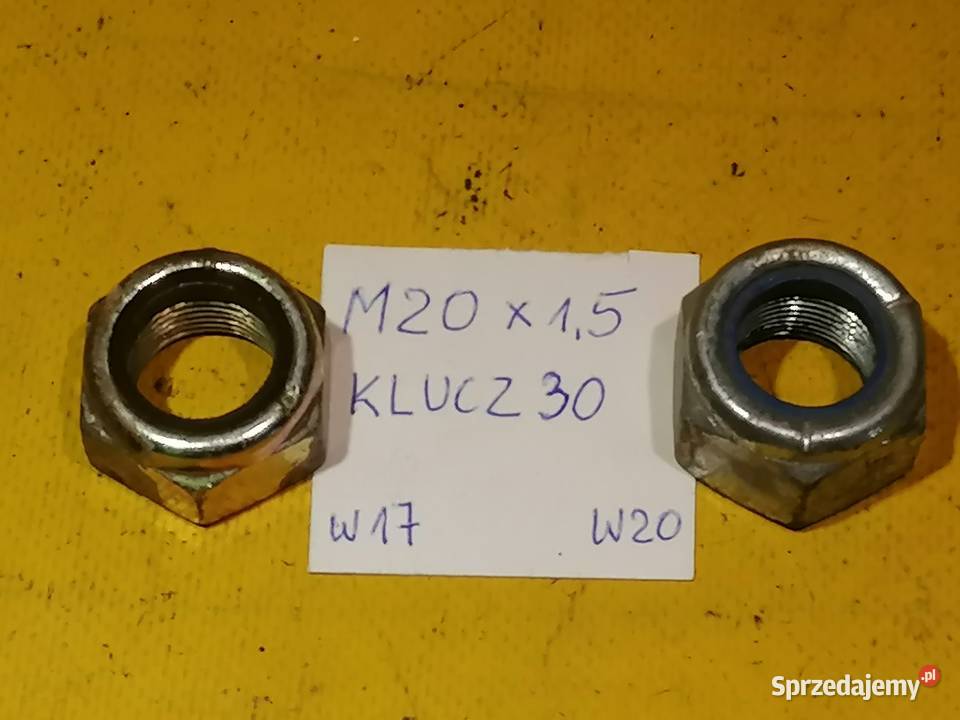 nakrętka półosi M20x15 klucz 30mmRenaultdo wielu