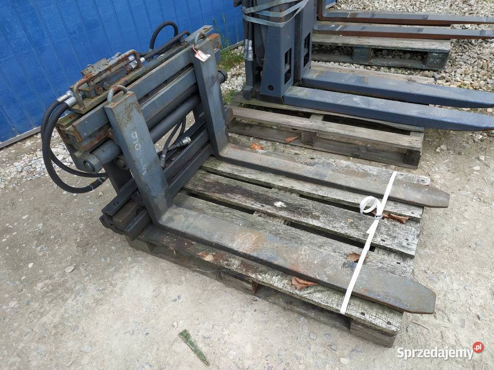 Hydrauliczne chwytaki widły przesuwy inwertery
