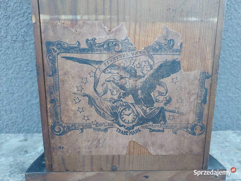 116 Zabytkowy zegar kapliczka Junghans XIXw Tczew