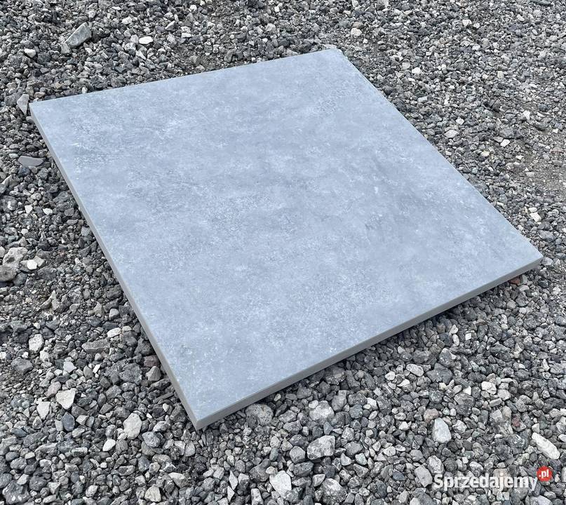 SUPER Płyty gresowe tarasowe DWT GREY 60X60X3 Podłogi i schody Mszczonów