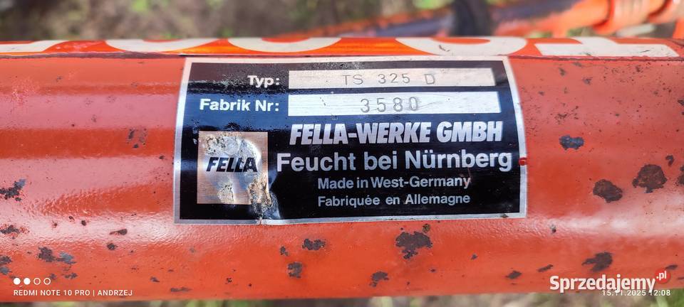 Zgrabiarka FELLA TS 325 D nieuszkodzony sprzedam