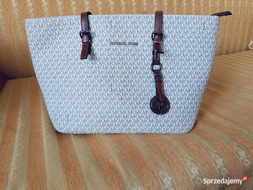 Torebka Michael Kors biała biały Gdynia
