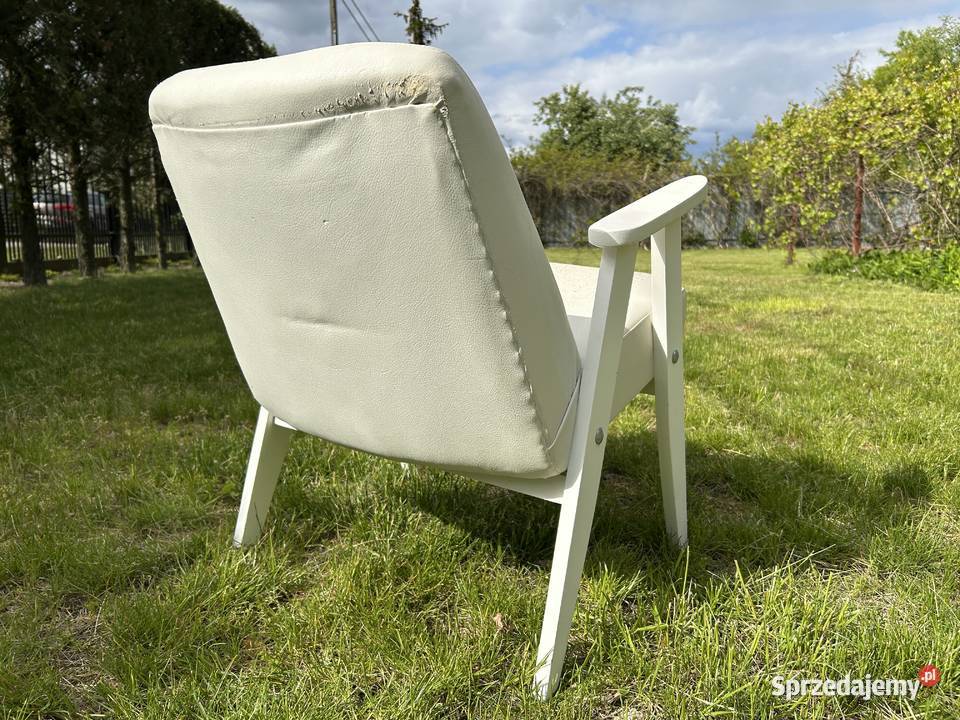 Fotel Chierowski 366 ikona lat 6070 PRL vintage mazowieckie