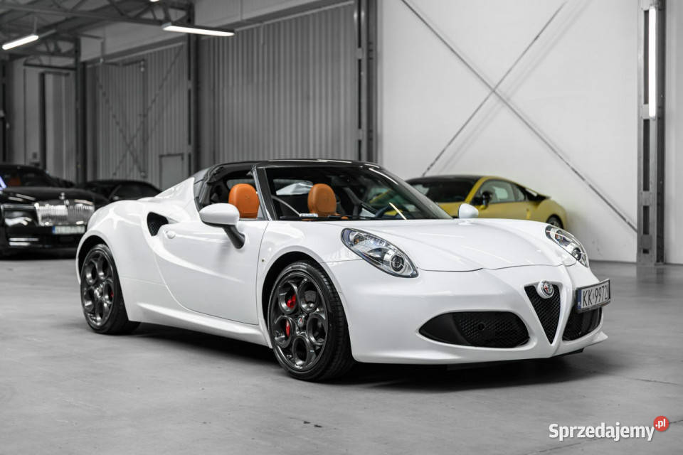 Alfa Romeo 4C SPIDER Krajowa 1 właściciel Węgrzce