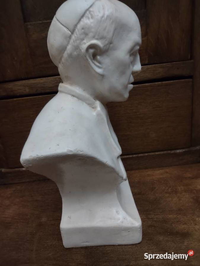 Rzeźba popiersie Saint MutienMarie wielkopolskie Gniezno