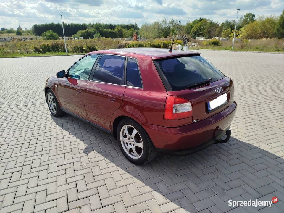 A3 8L 18 turbo 180 benzyna gaz sekwencja 2001 5 Świdnik