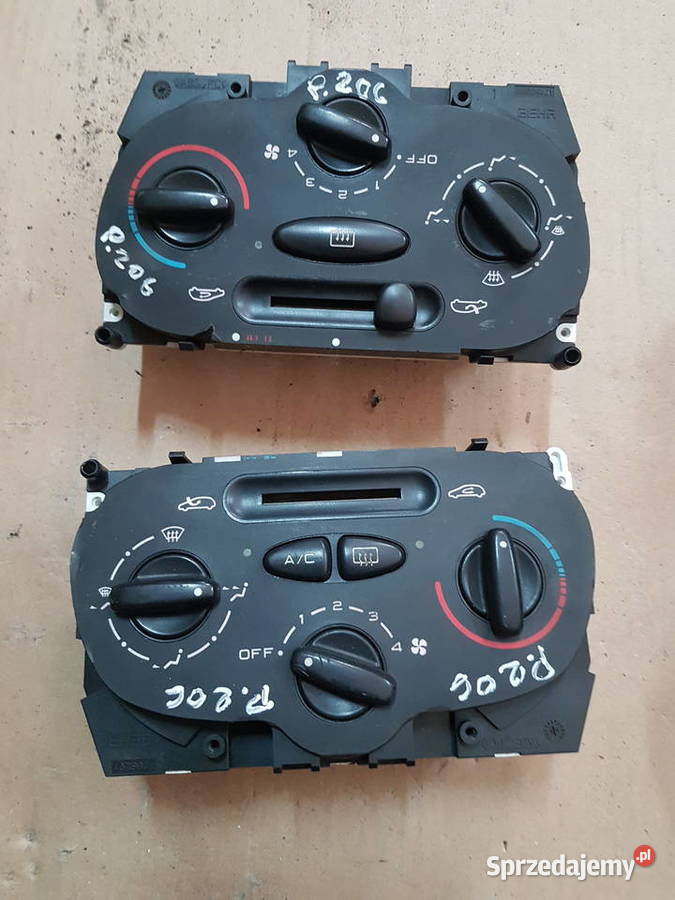 PEUGEOT 206 PANEL NAWIEWU KLIMATYZACJI Turek sprzedam
