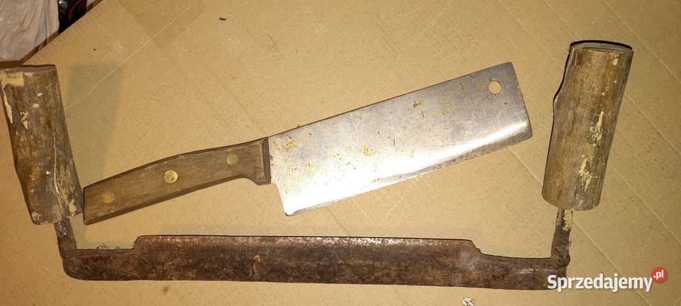 Piła ręczna 4828 i strug stare Przemyśl