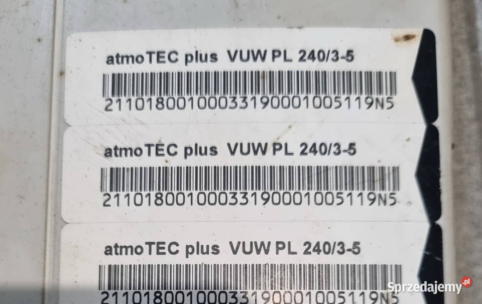 Części z demontażu Vaillant Atmotec plus VUW Dom i Ogród Wrocław