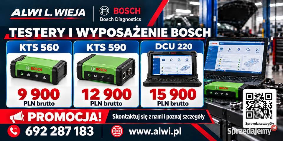 KTS 560 tester usterek Bosch śląskie Bielsko-Biała