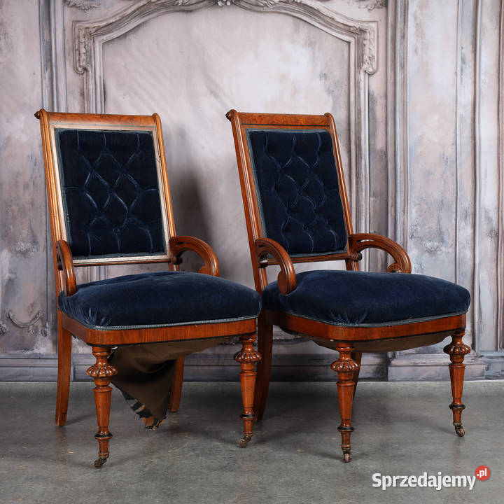 ARTexpert Para foteli w stylu wiktoriańskim Dobrzany