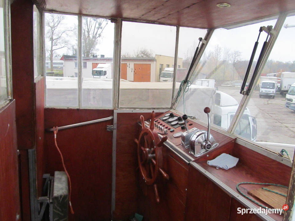 Jacht stalowy wycieczkowy 12sto osobowy Motoryzacja Ostrów Wielkopolski sprzedam