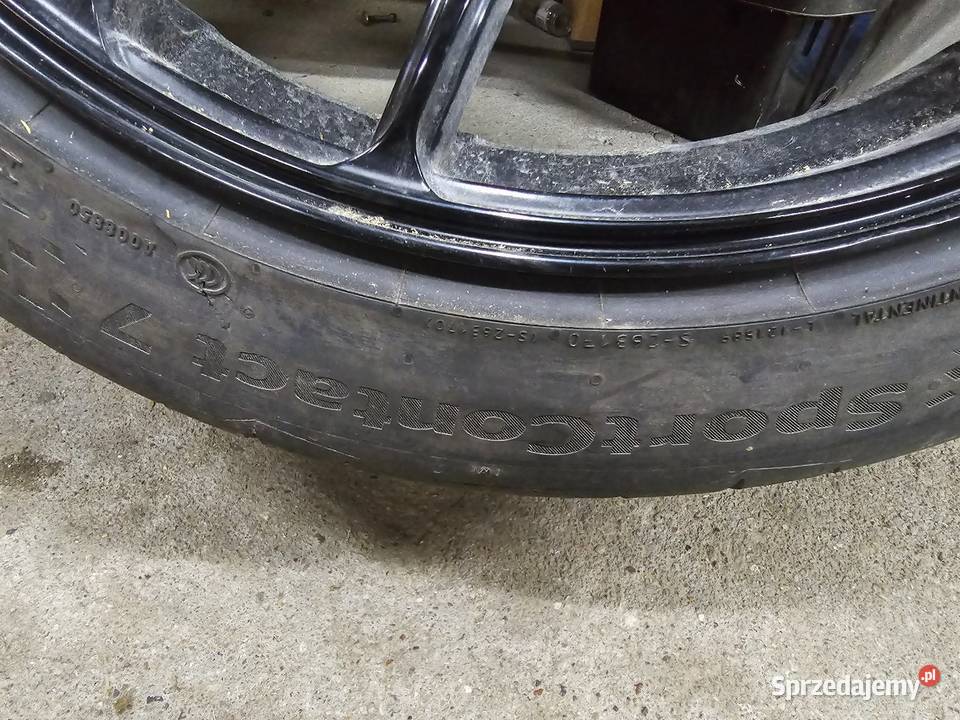 Opony 2454019 continental sport contact 7 Samochodowe Biskupiec sprzedam