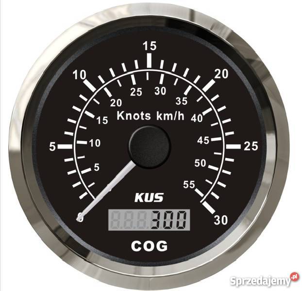 Prędkościomierz GPS do łodzi motorówki firmy KUS Gorzów Wielkopolski