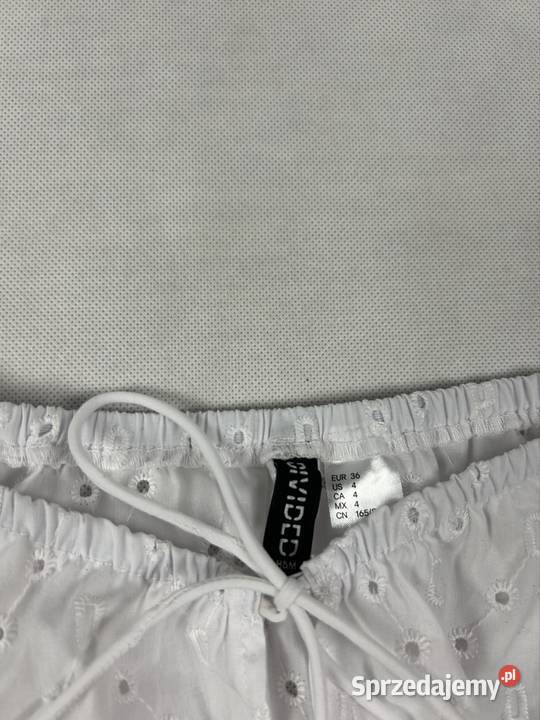 Piękna biała koszula bluzka wiązana seksi sexi Wieruszów