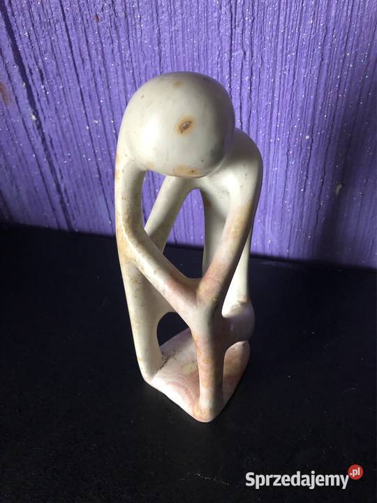 Myśliciel figurka statuetka z kamienia mydlanego