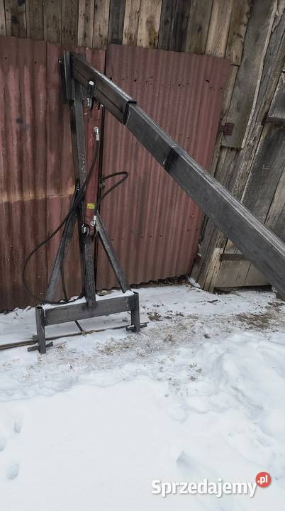Dzwignik ładowacz hds podnosnik żuraw do lasu Lubartów sprzedam