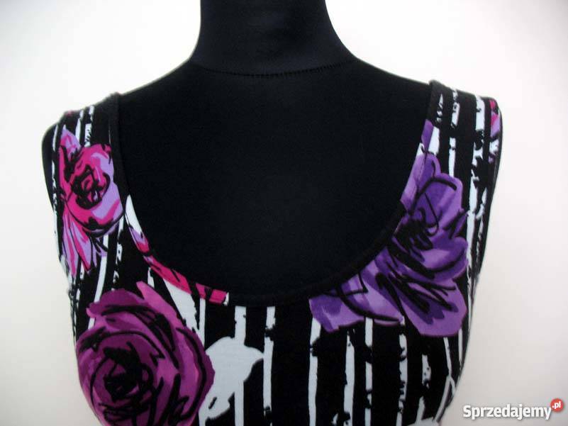 MINI SUKIENKA 36 S 38 M 40 L biust 80100 fioletowy Siedlce