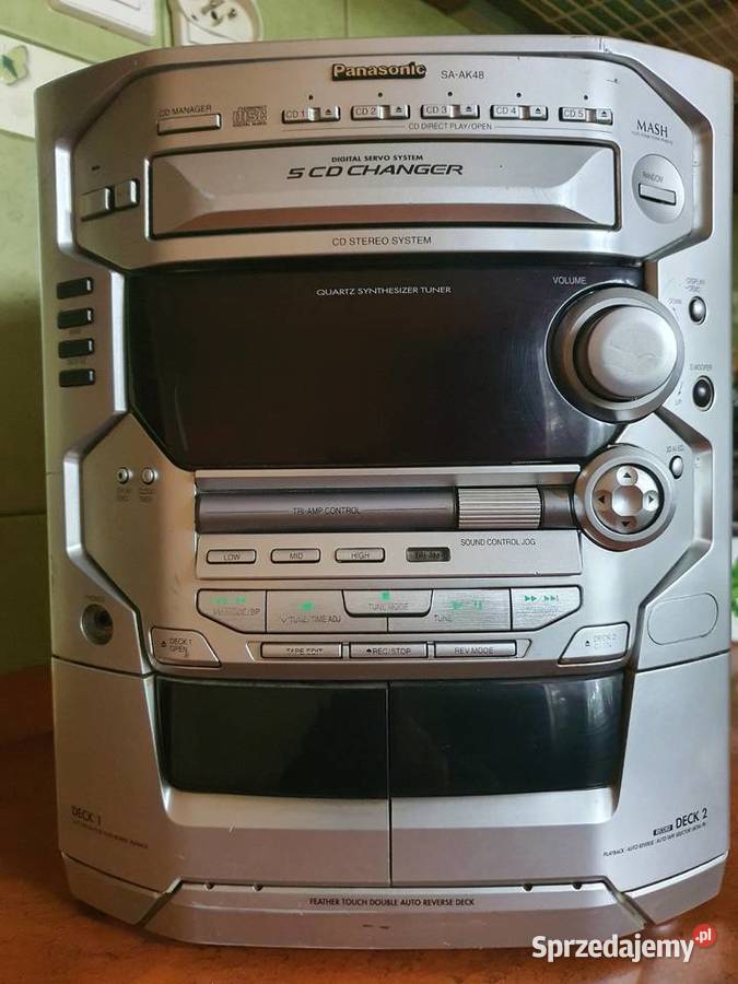 Wieża audio Panasonic niesprawna Wieże i miniwieże Łódź