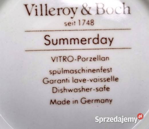 VILLEROY BOCH Summerday Filiżanka ze spodkiem