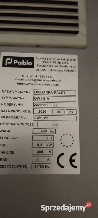 OWIJARKI DO PALET PABLO OW1EA OW2EC Zgierz