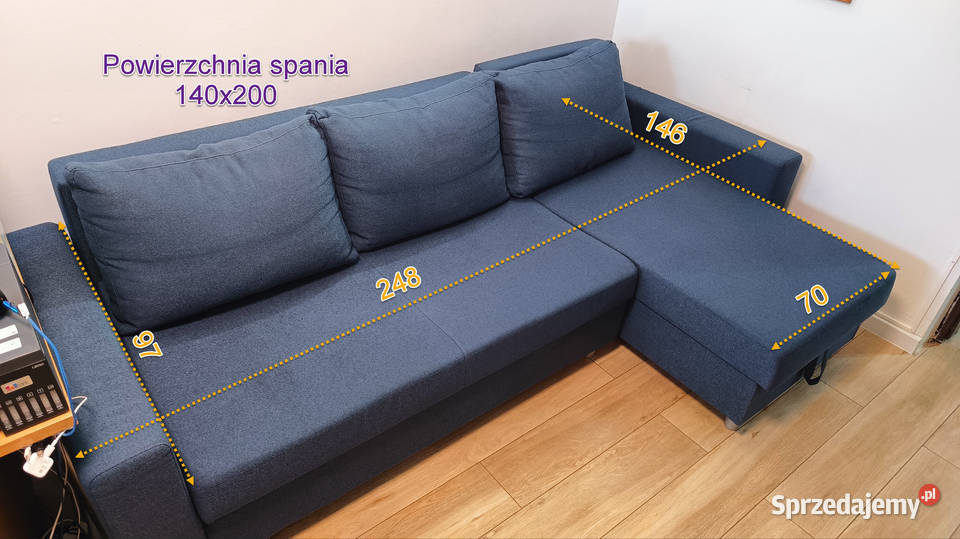 Narożnik w stanie 140cm Warszawa