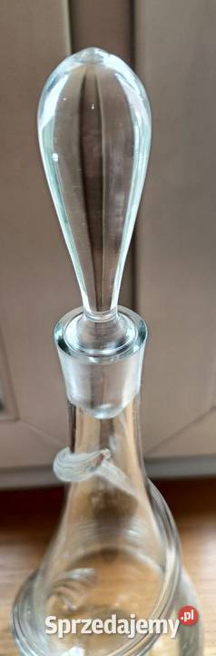 Przepiękna stara stylowa designerska karafka w Brwinów