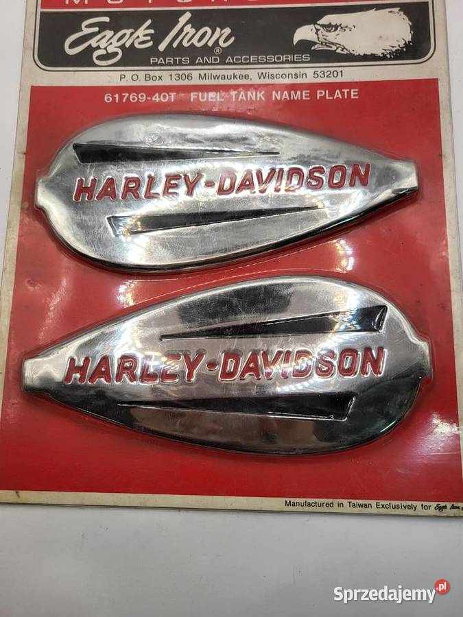 EMBLEMAT EMBLEMATY NA BAK ZBIORNIK HARLEY VL WLA Rybnik
