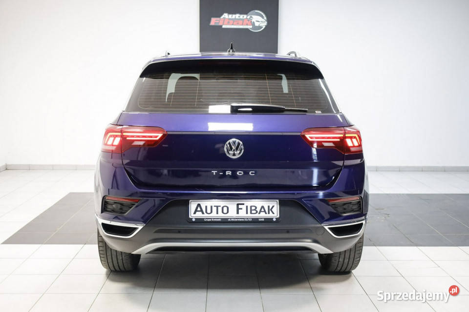 Volkswagen TRoc DSGSalon PolskaBezwypadkowyI benzyna T-Roc Konstantynów Łódzki