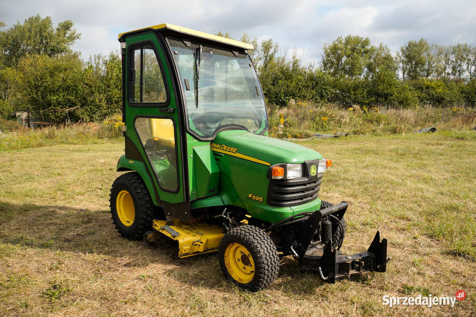 JOHN DEERE X595 CIĄGNIK TRAKTOREK KOMUNALNY VAT Wały A