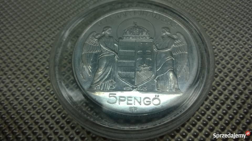 MONETA Węgry 5 peng 1943 Numizmatyka Warszawa sprzedam