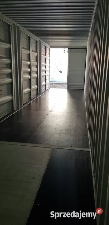Kontener Morski Magazynowy 12 metrowy 40HC Nowy Magazynowanie pomorskie