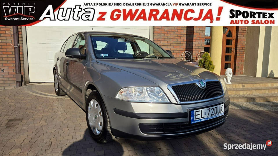 koda Octavia 16 102 bezwypadkowy Mały przebieg immobilizer Aleksandrów Łódzki