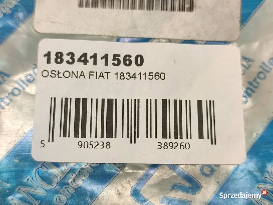 OSŁONA FOTELA PRAWY PRZÓD FIAT PUNTO II 19992010 sprzedam