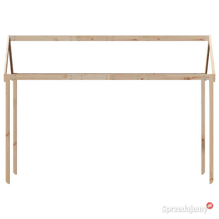 Daszek do łóżka dziecięcego 217x855x154 drewno Meble Dla Dziecka Warszawa