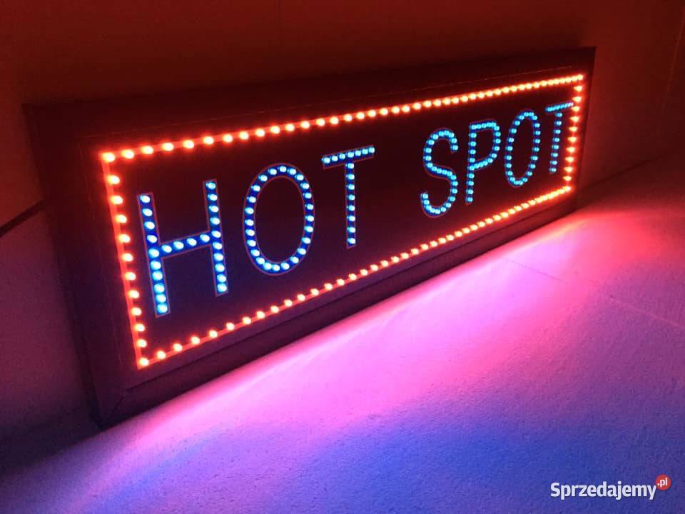 Reklama LED HOT SPOT 80x25 zewnętrzna 230V