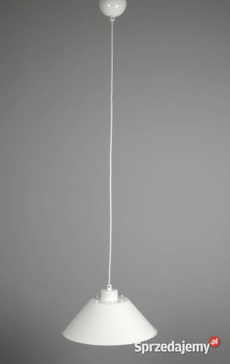 Lampa wisząca RESTA biała retro Oświetlenie Nowe