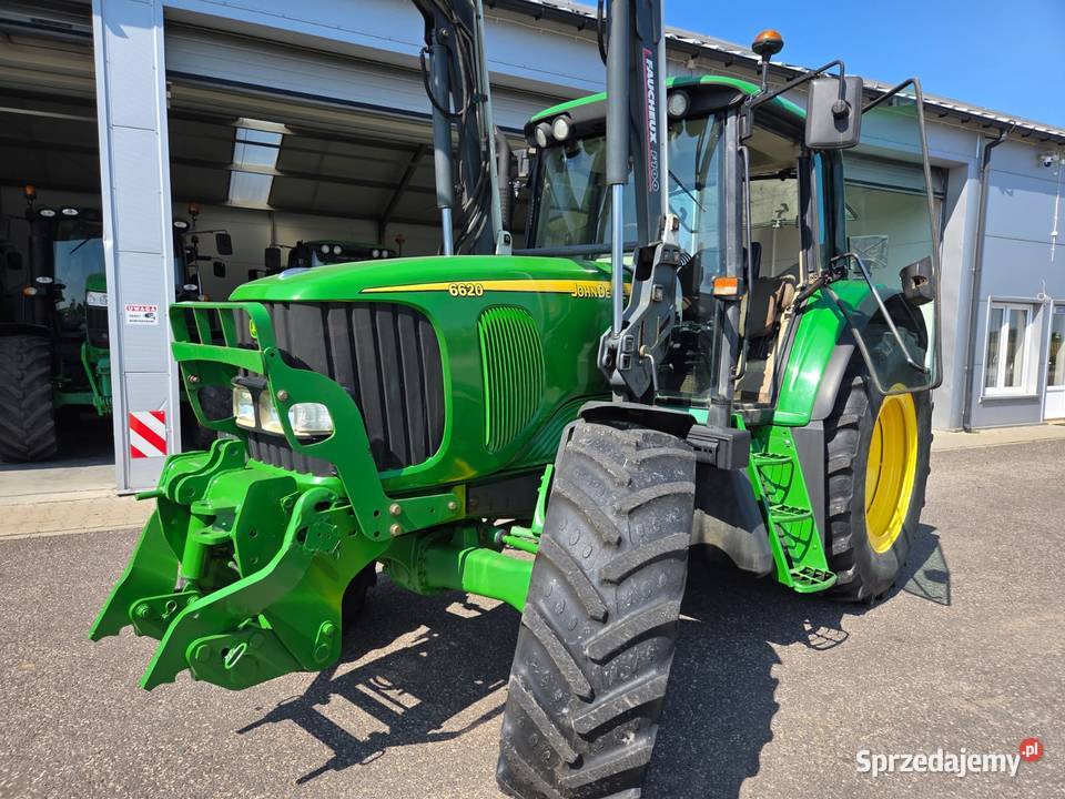 John Deere 6620 125 KM  z  Ładowaczem , SUPER STAN